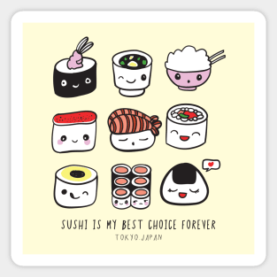 Best Choice Sushi Sticker